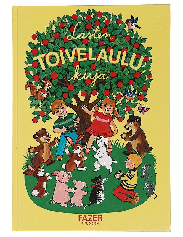 Lasten toivelaulukirja - Ahokas, Liisa - Lastenkirjat - 10105454511 - 0