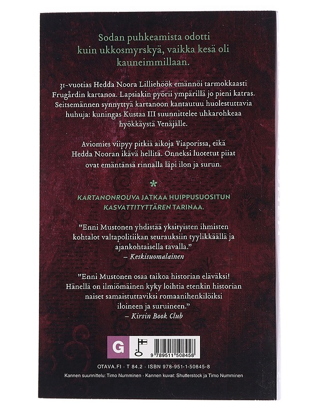 Kartanonrouva - Enni Mustonen - Romaanit ja novellit - 10105454562 - 1