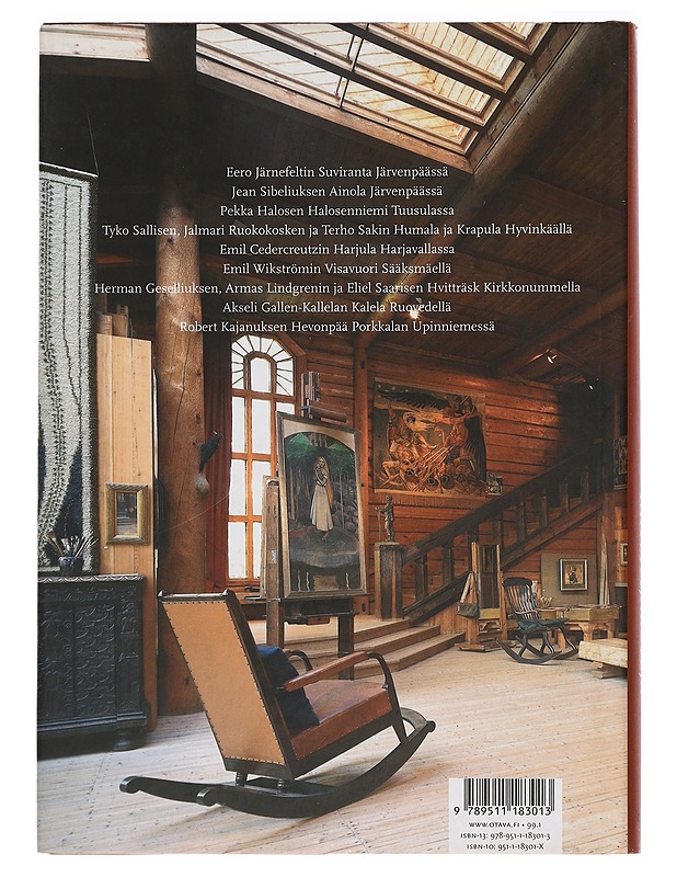 Taiteilijakoteja - Lindqvist, Leena - Taide- ja kulttuurikirjat - 10105454565 - 1