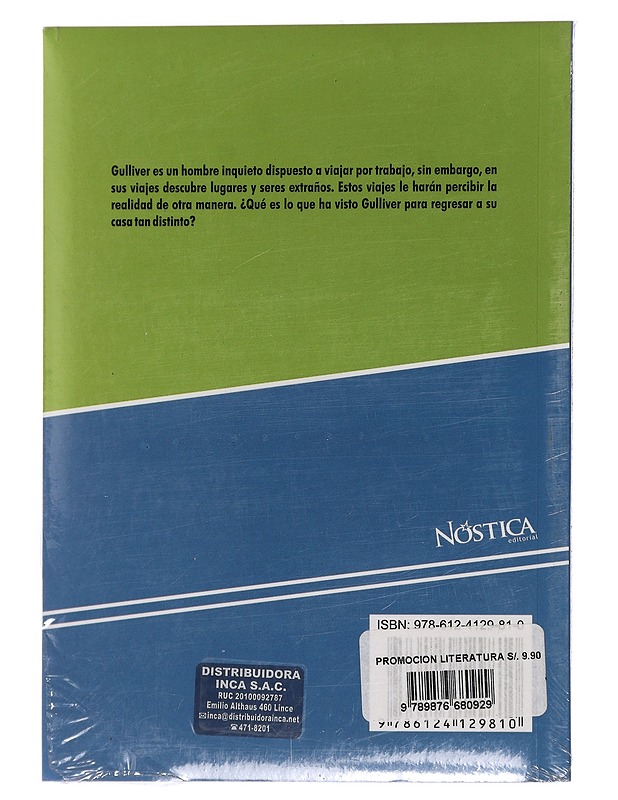 Los Viajes De Gulliver - Jonathan Swift - Kaunokirjallisuus - 10105454589 - 1