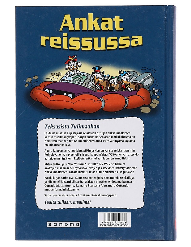 Ankat maailman ympäri 1 : Amerikan manner - Hyyppä, Aki - Sarjakuvat - 10105454586 - 1