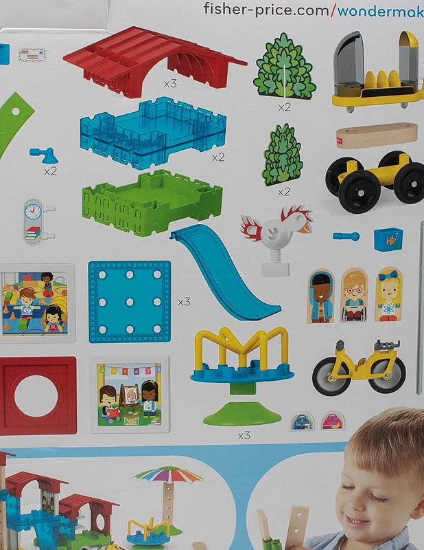 FISHER-PRICE Wonder Makers Slide & Ride Schoolyard leikkisetti - Lasten lelut - 10105454602 - 3