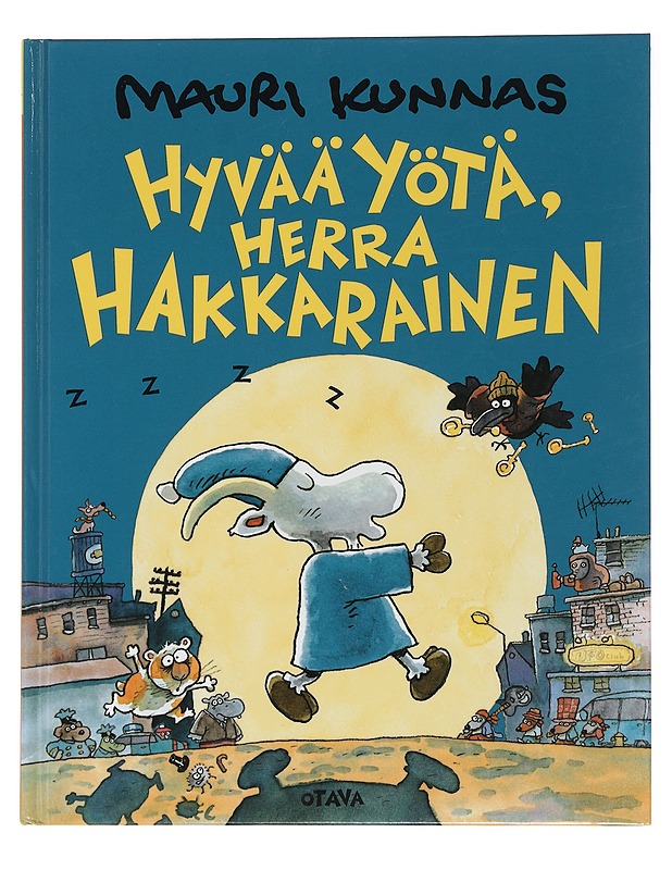Hyvää yötä, herra Hakkarainen - Kunnas, Mauri - Lastenkirjat - 10105454611 - 0