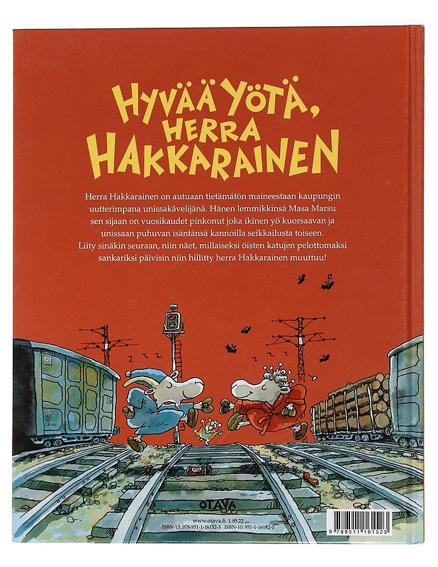 Hyvää yötä, herra Hakkarainen - Kunnas, Mauri - Lastenkirjat - 10105454611 - 1