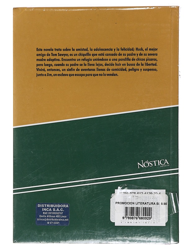 Las aventuras de Huckleberry Finn - Mark Twain - Kaunokirjallisuus - 10105454627 - 1