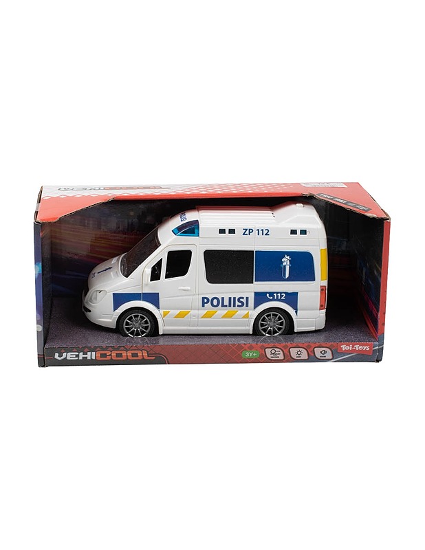 TOI-TOYS Vehicool poliisiauto - Lasten lelut - 10105454609 - 1