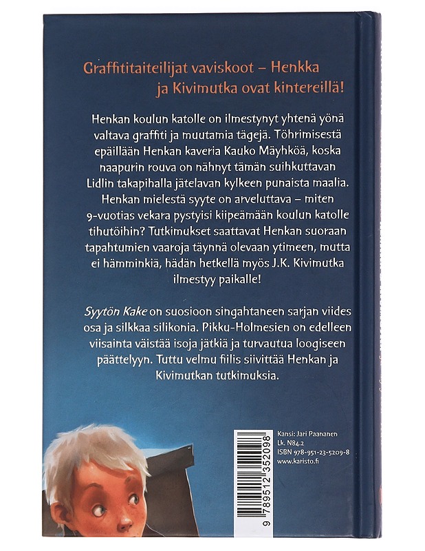 Etsivätoimisto Henkka & Kivimutka ja syytön Kake - Veirto, Kalle - Lastenkirjat - 10105454613 - 1