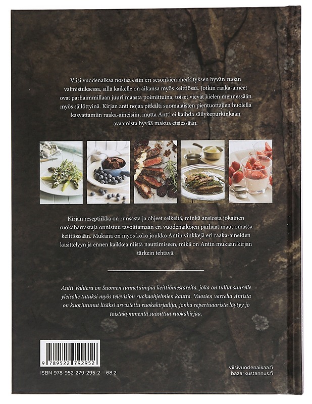 Viisi vuodenaikaa - Antti Vahtera - Ruokakirjat - 10105454622 - 1