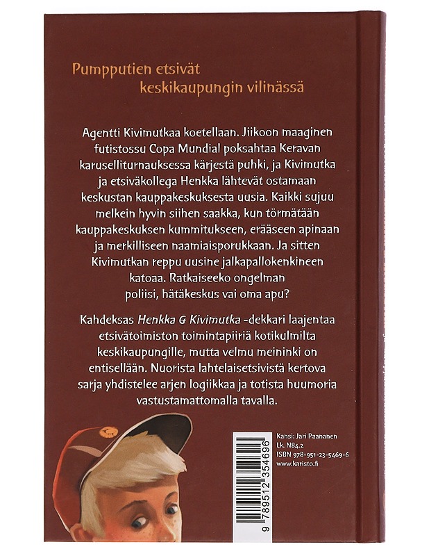 Etsivätoimisto Henkka & Kivimutka ja kauppakeskuksen kummitus - Veirto, Kalle - Lastenkirjat - 10105454623 - 1