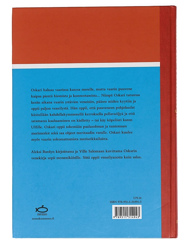 Oskarin venekirja  - Bardy, Aleksi - Lastenkirjat - 10105454633 - 1