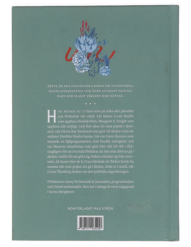 Barn som förändrat världen - Strömstedt, Jenny - Lastenkirjat - 10105454650 - 1