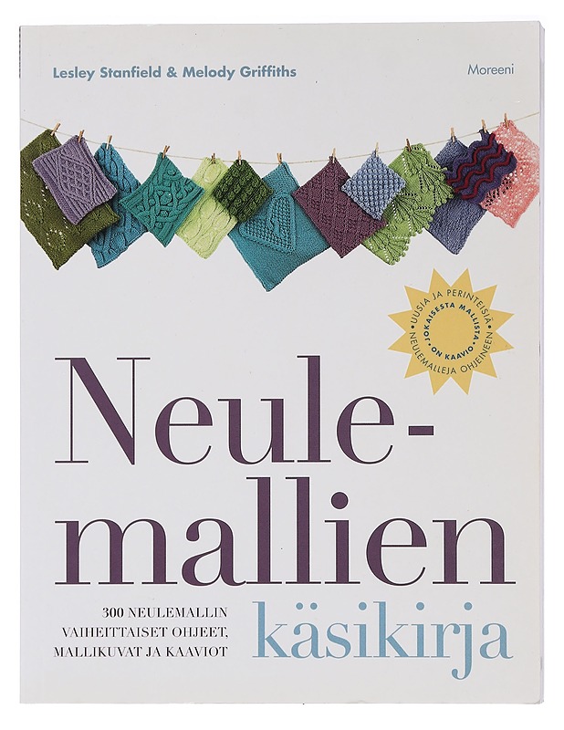 Neulemallien käsikirja : 300 neulemallin vaiheittaiset ohjeet, mallikuvat ja kaaviot - Stanfield, Lesley - Tietokirjat ja oppaat - 10105454670 - 0