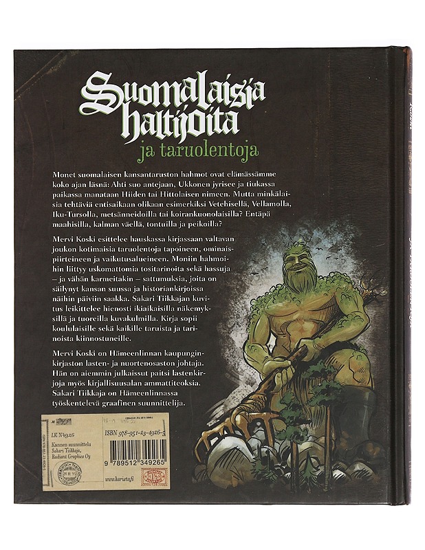 Suomalaisia haltijoita ja taruolentoja - Koski, Mervi - Harrastekirjat - 10105454677 - 1
