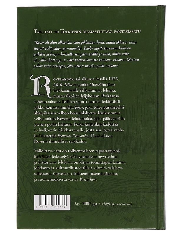 Roverandom - Tolkien, J. R. R. - Lastenkirjat - 10105454675 - 1