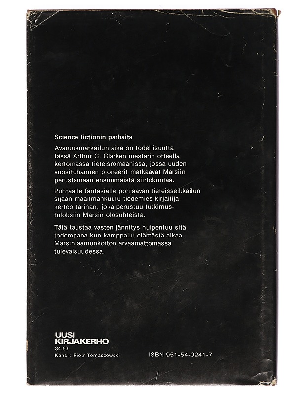 Marsin aamunkoitto - Arthur C. Clarke - Fantasia- ja scifi - 10105454680 - 1