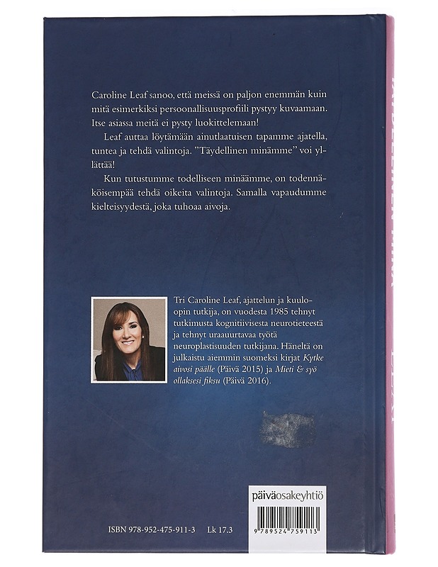 Täydellinen minä : identiteetin piirustukset - Leaf, Caroline - Tietokirjat ja oppaat - 10105454682 - 1