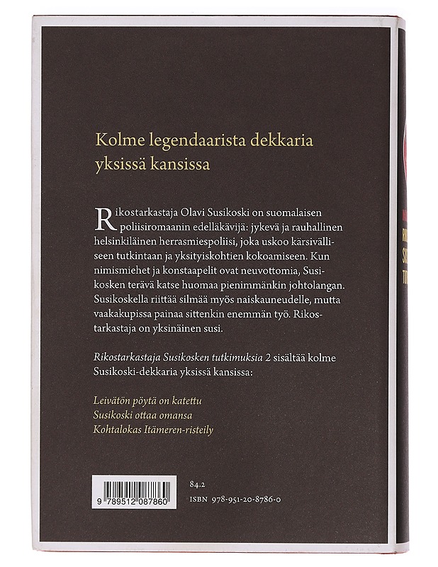 Rikostarkastaja Susikosken tutkimuksia 2 - Sariola, Mauri - Jännitys ja dekkarit - 10105454695 - 1