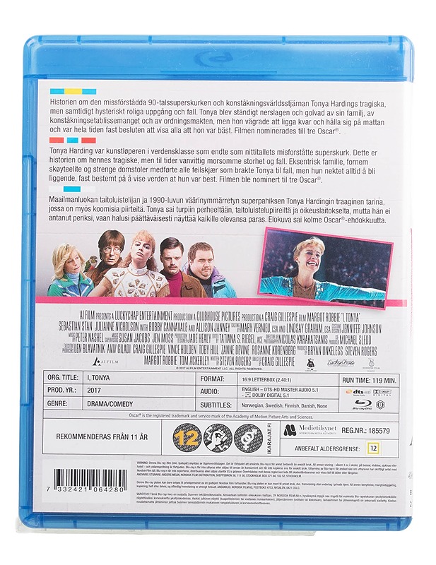 I, Tonya - Blu-ray - Blu-ray-levyt - 10105454698 - 1