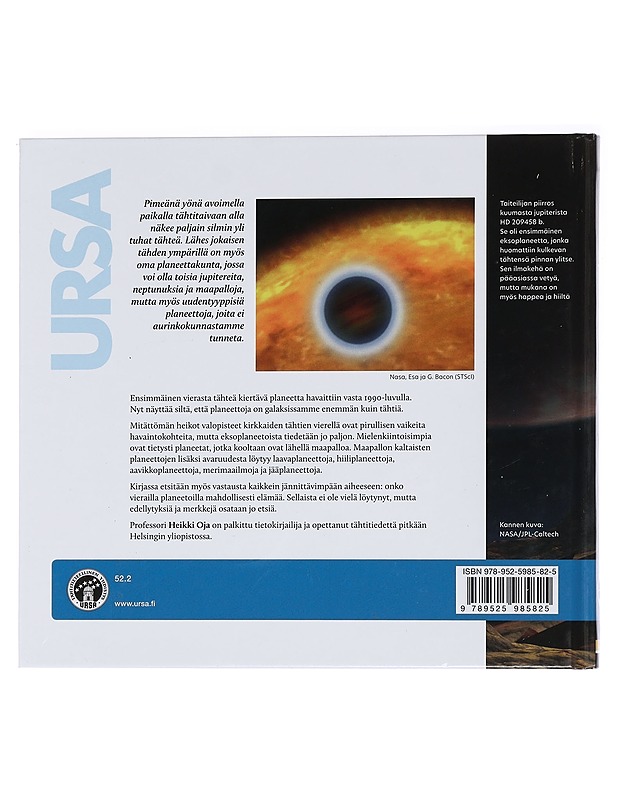 Eksoplaneetat - Heikki Oja - Harrastekirjat - 10105454700 - 1