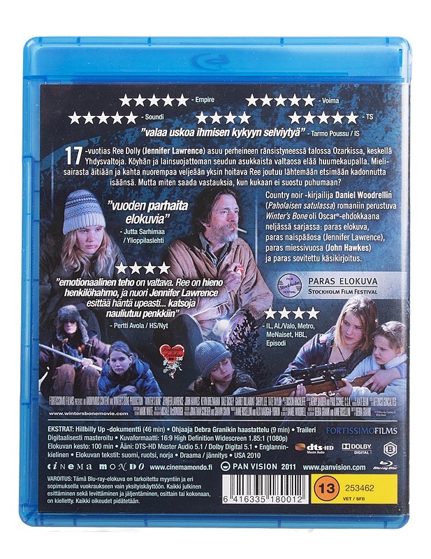 Winter's Bone - Blu-Ray - Blu-ray-levyt - 10105454704 - 1