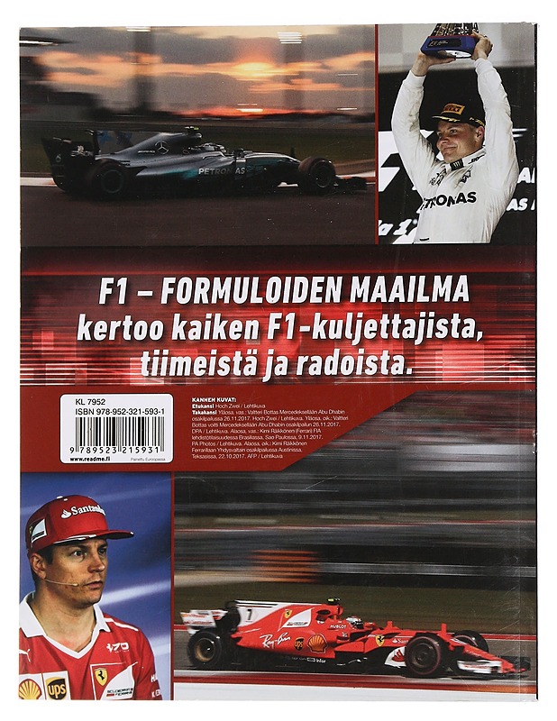 F1 Formuloiden maailma : kattava tietopaketti Formula 1 -faneille - Jones, Bruce - Elämäkerrat ja muistelmat - 10105454719 - 1