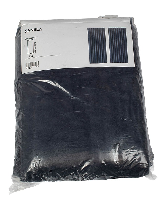 IKEA Sanela samettiverho, 140 x 250 cm, 2 kpl - Verhot ja kapat - 10105454762 - 0