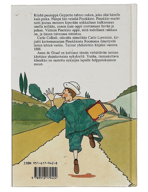 Pinokkio - De Graaf, Anne - Romaanit ja novellit - 10105454835 - 1