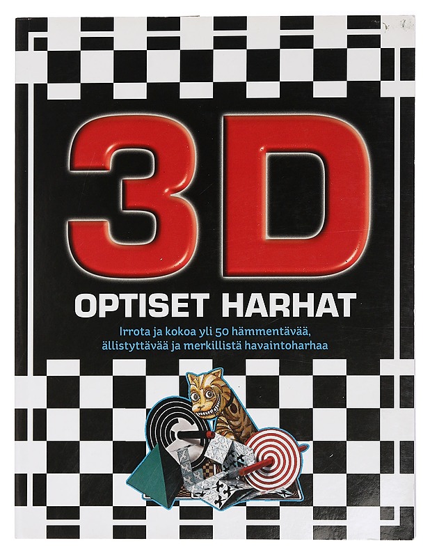 Koottavat 3D-illuusiot : irrota ja kokoa yli 50 hämmentävää, ällistyttävää ja merkillistä havaintoharhaa - Sarcone, Gianni A. - Tietokirjat ja oppaat - 10105454845 - 0