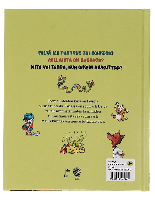 Pieni tunteiden kirja - Kauppila, Katriina - Lastenkirjat - 10105454869 - 1