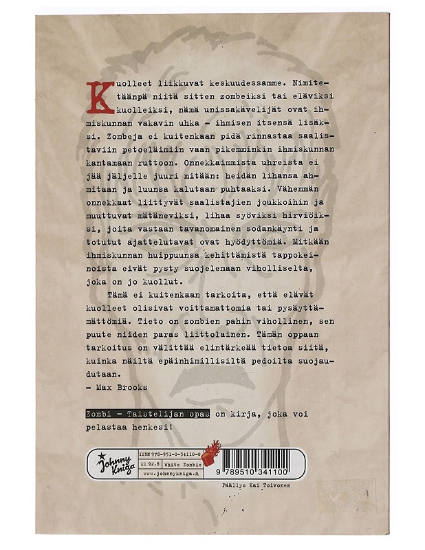 Zombi : taistelijan opas - Brooks, Max - Tietokirjat ja oppaat - 10105454877 - 1