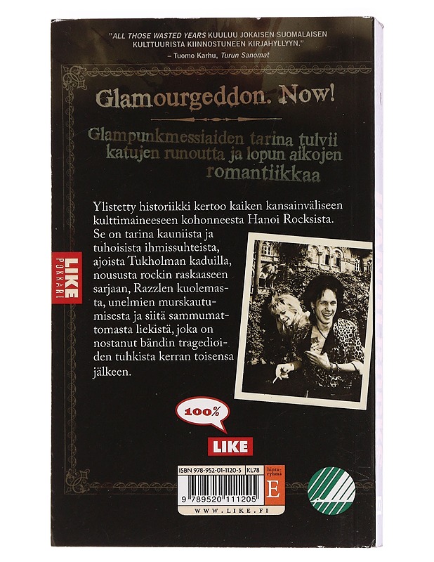 Hanoi Rocks / all those wasted years - Väntänen, Ari - Historiakirjat - 10105454905 - 1