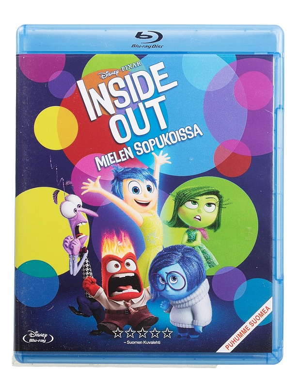Inside Out - Blu-Ray - Blu-ray-levyt - 10105454925 - 0