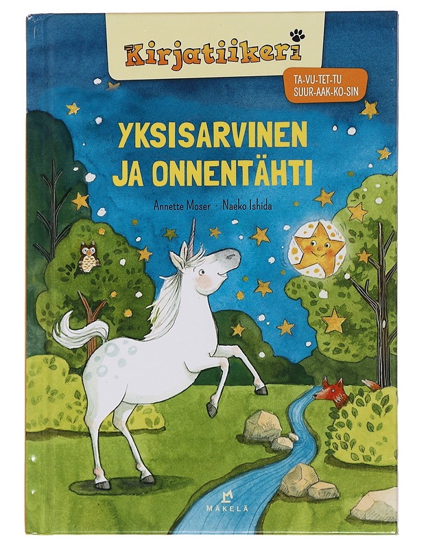 Yksisarvinen ja onnentähti - Moser, Annette - Lastenkirjat - 10105454940 - 0