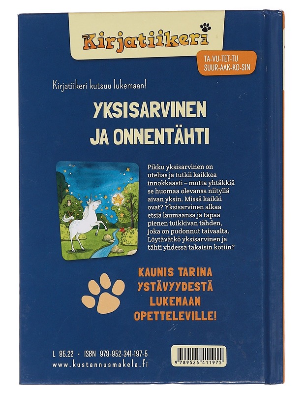 Yksisarvinen ja onnentähti - Moser, Annette - Lastenkirjat - 10105454940 - 1