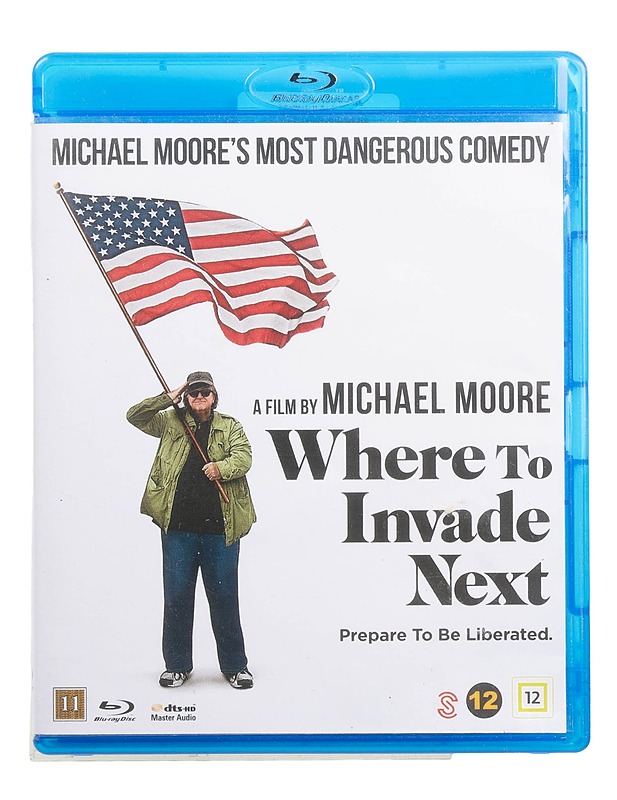Where To Invade Next - Blu-ray - Blu-ray-levyt - 10105454943 - 0