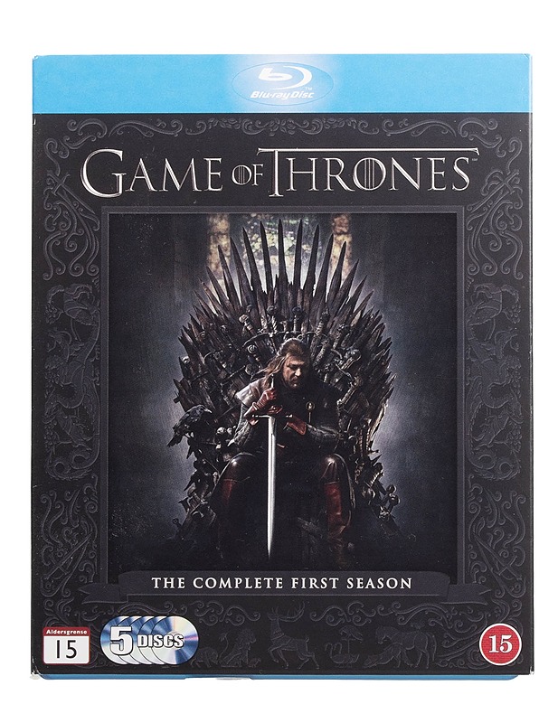 Game Of Thrones: The Complete First Season - Blu-Ray - Blu-ray-levyt - 10105454973 - 0