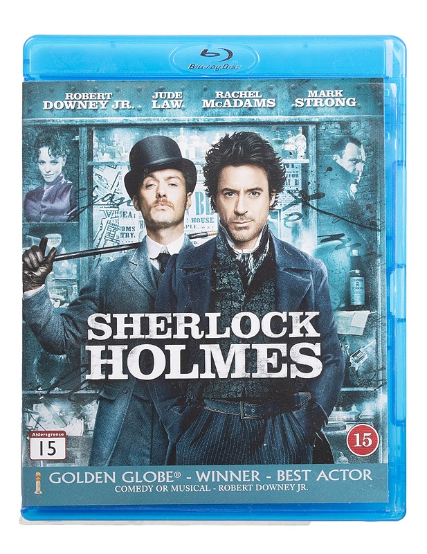 Sherlock Holmes - Blu-Ray - Blu-ray-levyt - 10105454978 - 0