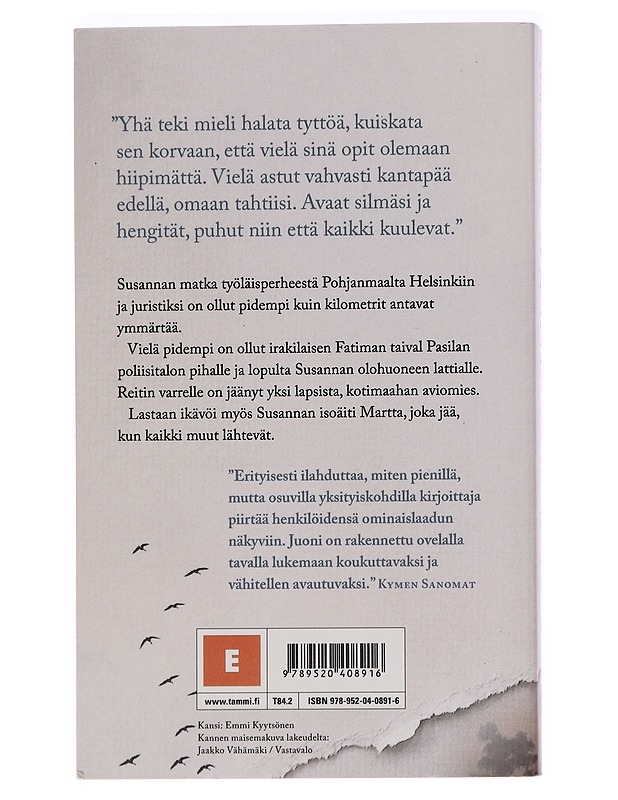 En palaa takaisin koskaan, luulen - Satu Vasantola - Romaanit ja novellit - 10105455016 - 1