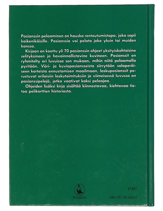 Suuri pasianssikirja - Omasta, Vojtech - Harrastekirjat - 10105455024 - 1