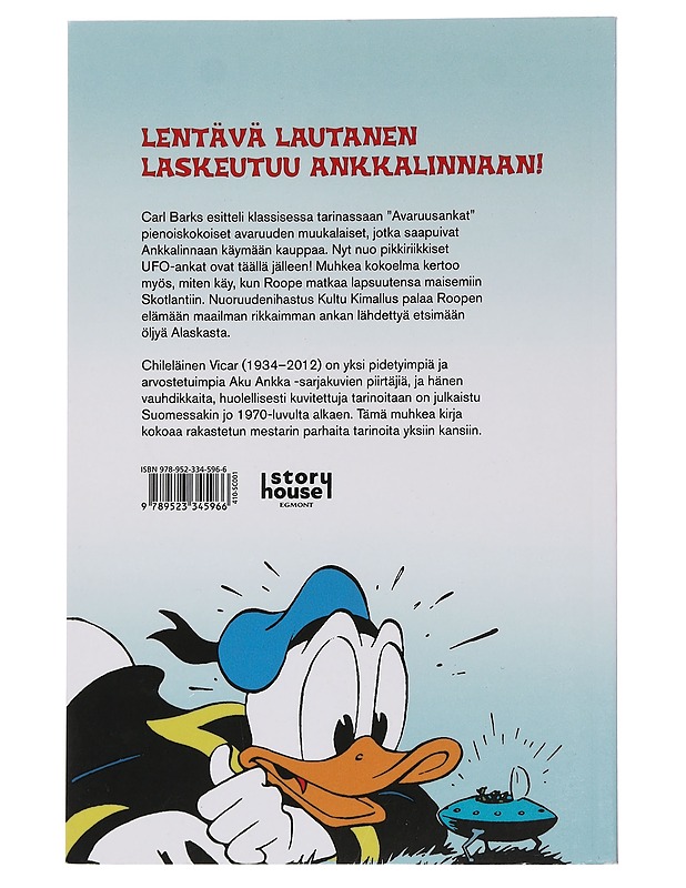 Aku Ankka : avaruusankkojen paluu - Vicar - Sarjakuvat - 10105455025 - 1