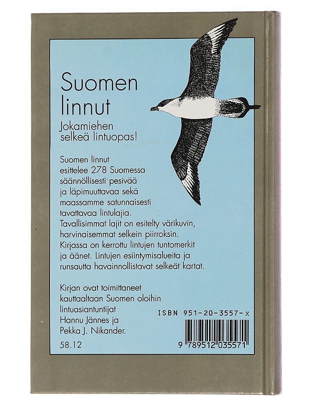 Suomen linnut - Imby, Lars - Lemmikki- ja luontokirjat - 10105455028 - 1