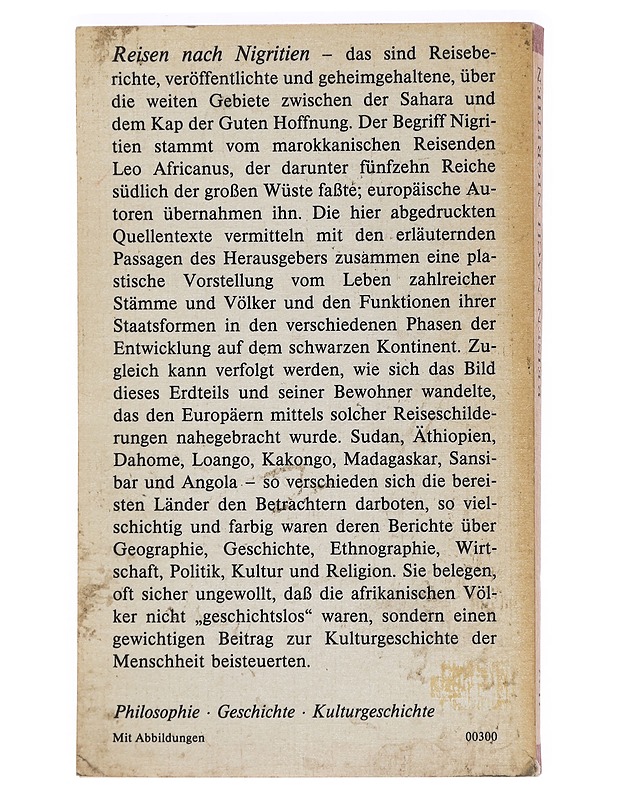 REISEN NACH NIGRITIEN - Historiakirjat - 10105455056 - 1
