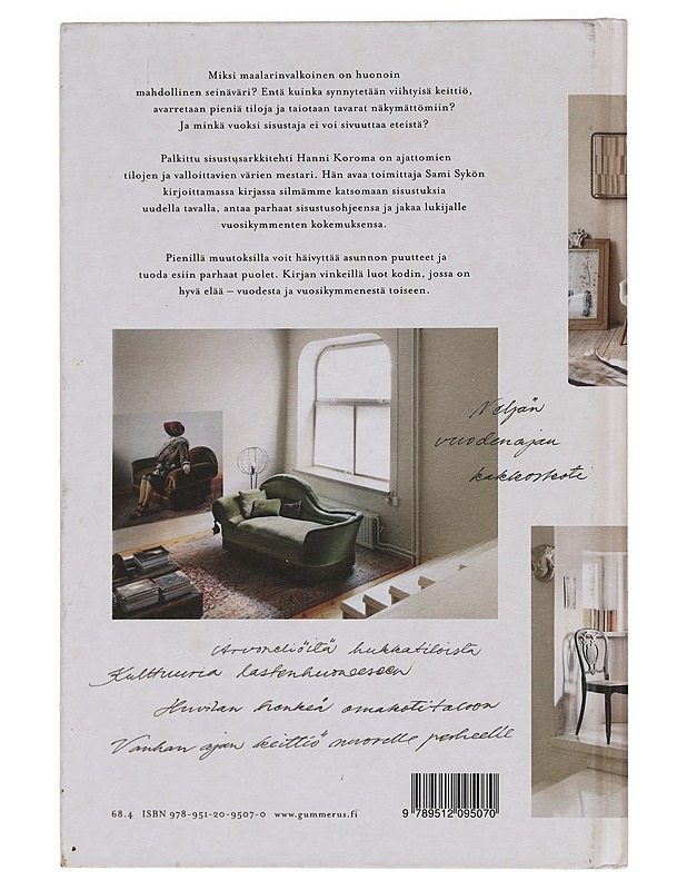 Avaimia ajattomiin suomalaisiin sisustuksiin - Sykkö, Sami, kirjoittaja - Harrastekirjat - 10105455045 - 1
