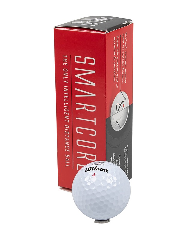 Wilson Smartcore Straight Distance golfpallo, 3kpl - Golf - 10105455041 - 0