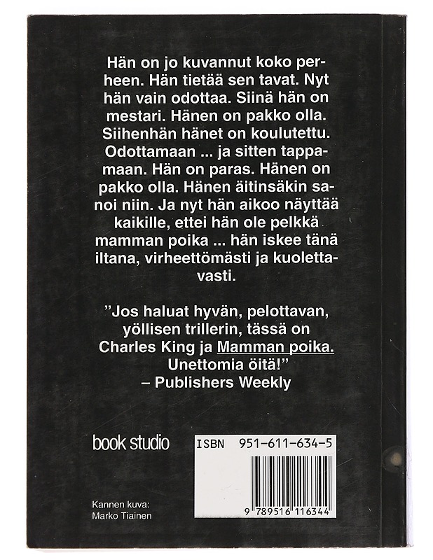 Mamman poika - King, Charles - Jännitys ja dekkarit - 10105455042 - 1