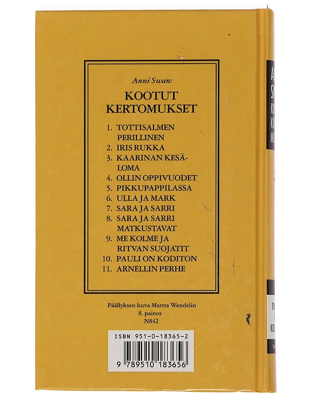 Pauli on koditon - Anni Swan - Nuorten kirjat - 10105455078 - 1