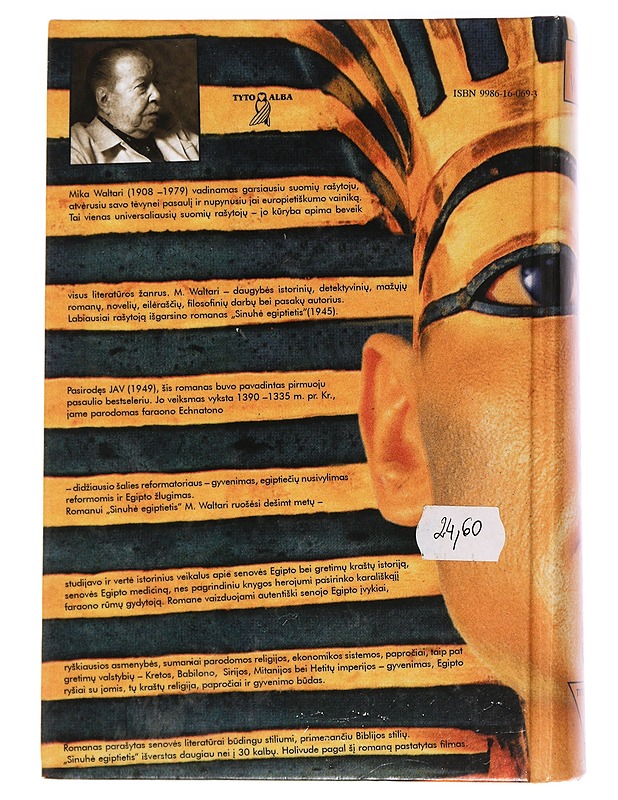 Sinuhe?, egiptietis - Waltari, Mika - Romaanit ja novellit - 10105455074 - 1