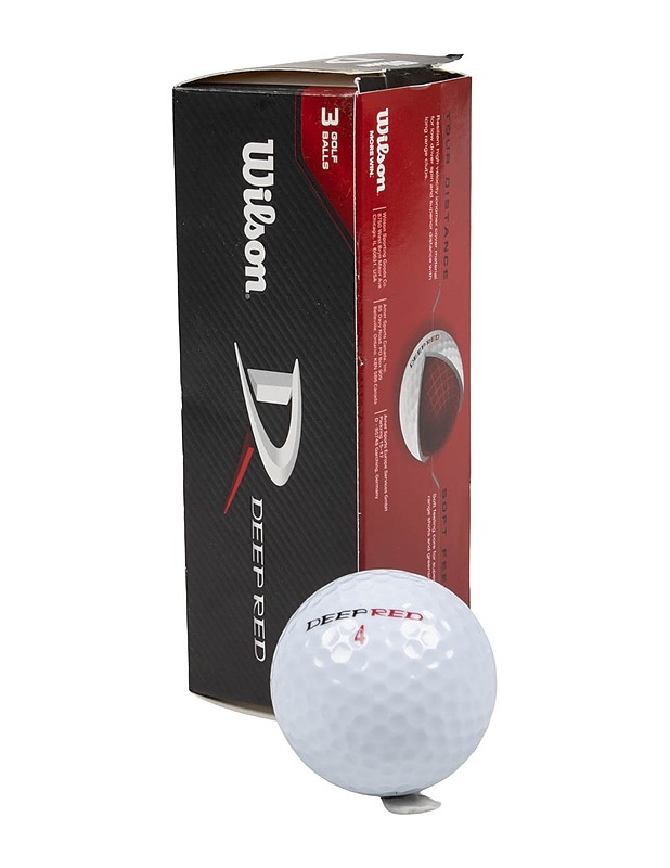Wilson Deep Red golfpallo, 3kpl - Golf - 10105455083 - 0
