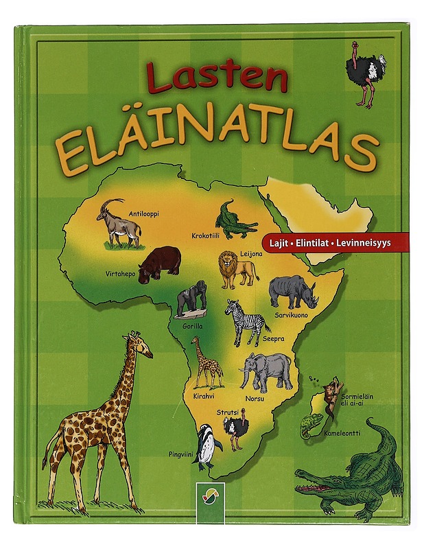 Djuratlas / arter livsmiljöer utbredning - [översättning från tyska: Harald Nordli] - Lemmikki- ja luontokirjat - 10105455099 - 0