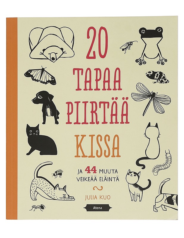 20 tapaa piirtää kissa ja 44 muuta veikeää eläintä - Kuo, Julia - Tietokirjat ja oppaat - 10105455114 - 0